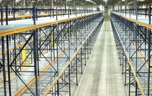 Warehouse racking & steel decks