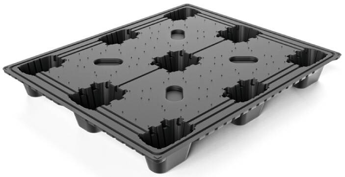 Custom thermoform pallets and returnable packs
